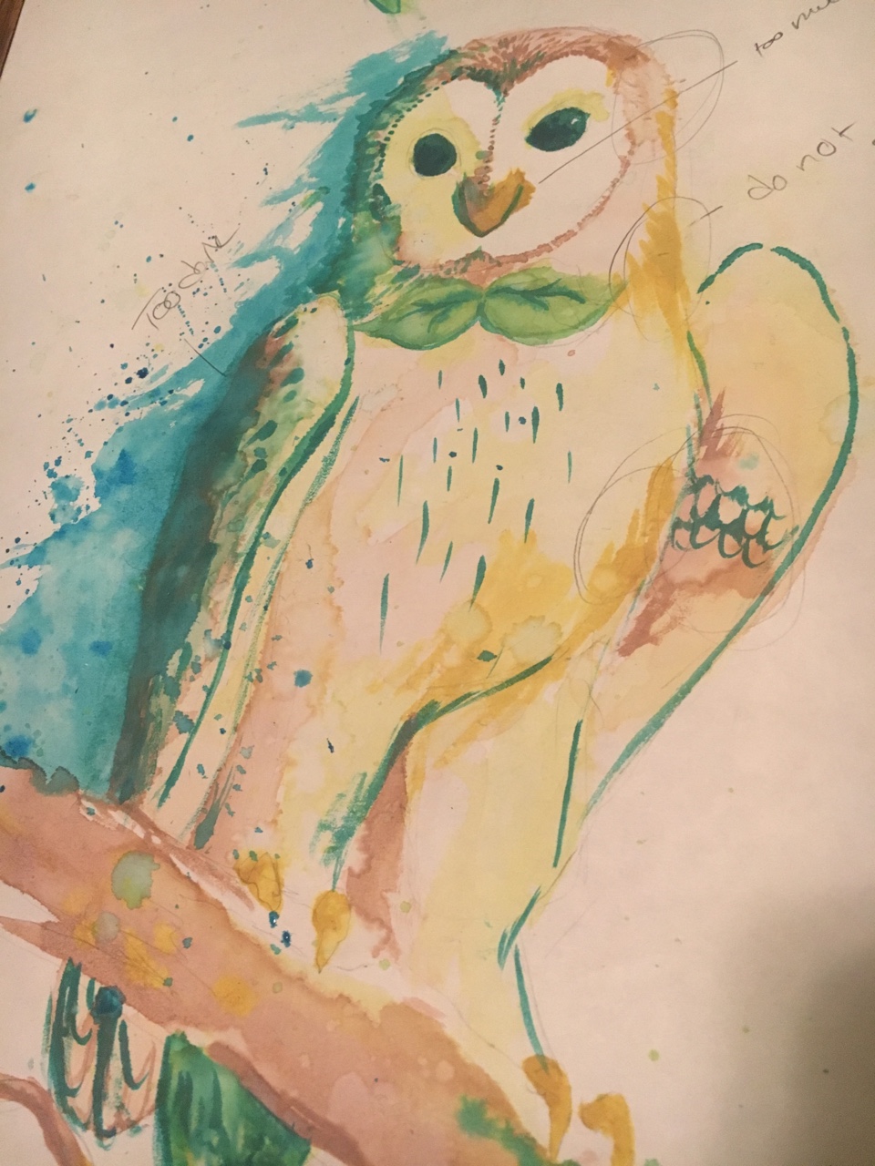 WatercolorPractice_Rowlet