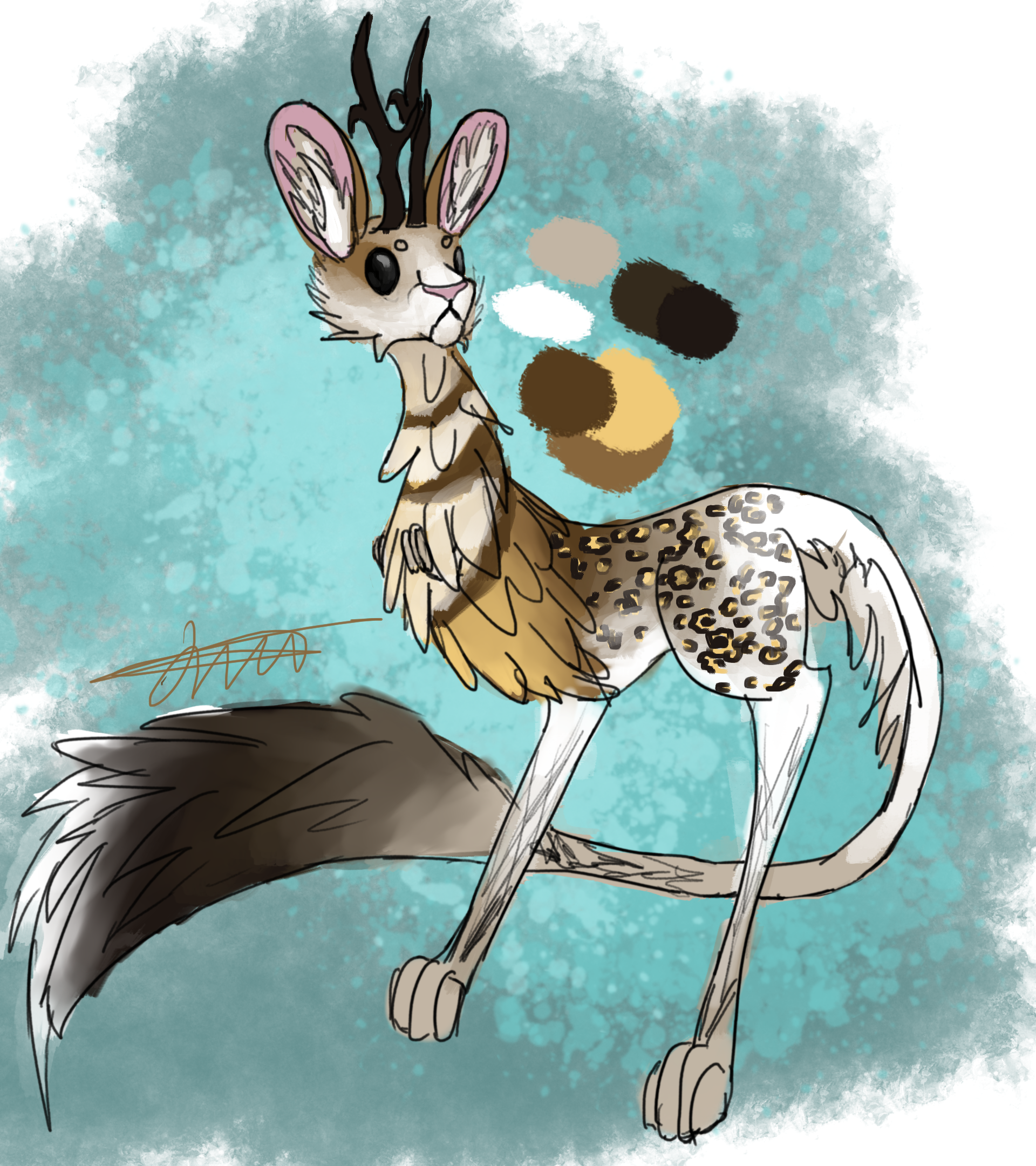 Random animal hybrid by PerytonFeather227 on DeviantArt Random animal hybrid by PerytonFeather227 on DeviantArt