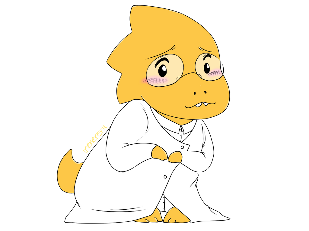Alphys by irenereru on DeviantArt