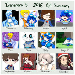 Irenereru's 2016 Art Summary