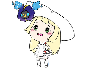 Lillie y Cosmog