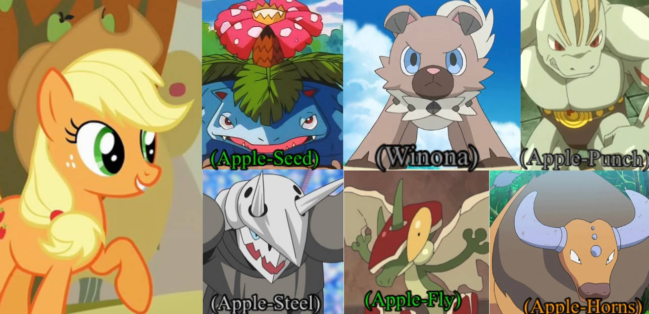 Appleton Pokemo Applejack's Pokemon by MasterKen1803 on DeviantArt
