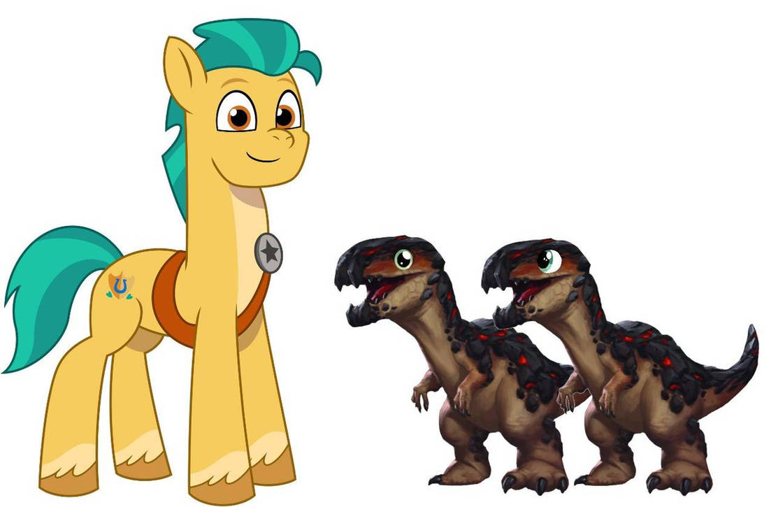 Jurassic Equestria: A New World - Rex and Lex by MasterKen1803 on ...