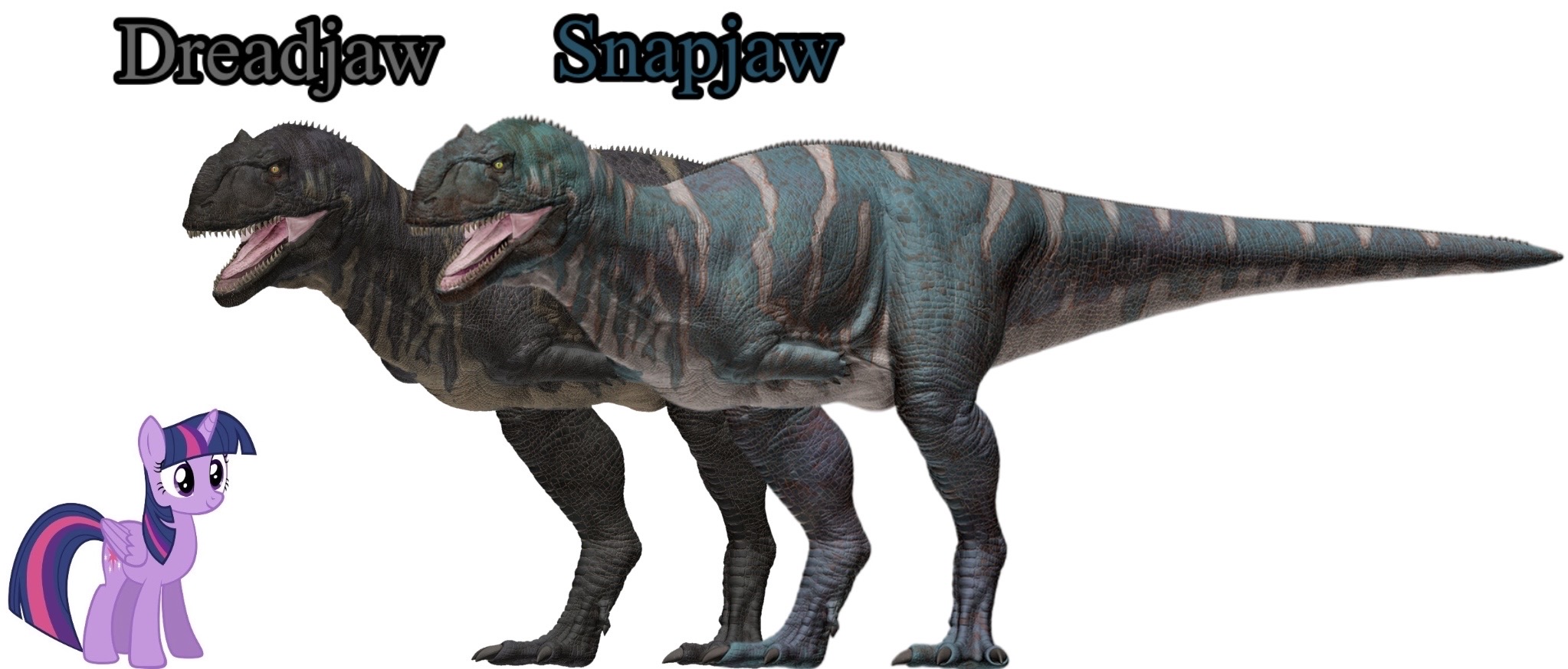 Jurassic Equestria - Dreadjaw and Snapjaw by MasterKen1803 on DeviantArt