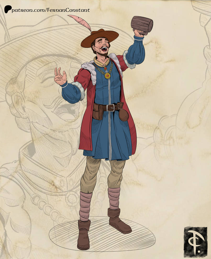 Merchant Mpc The Merchant - NPC - DND Character by FernanConstant on DeviantArt