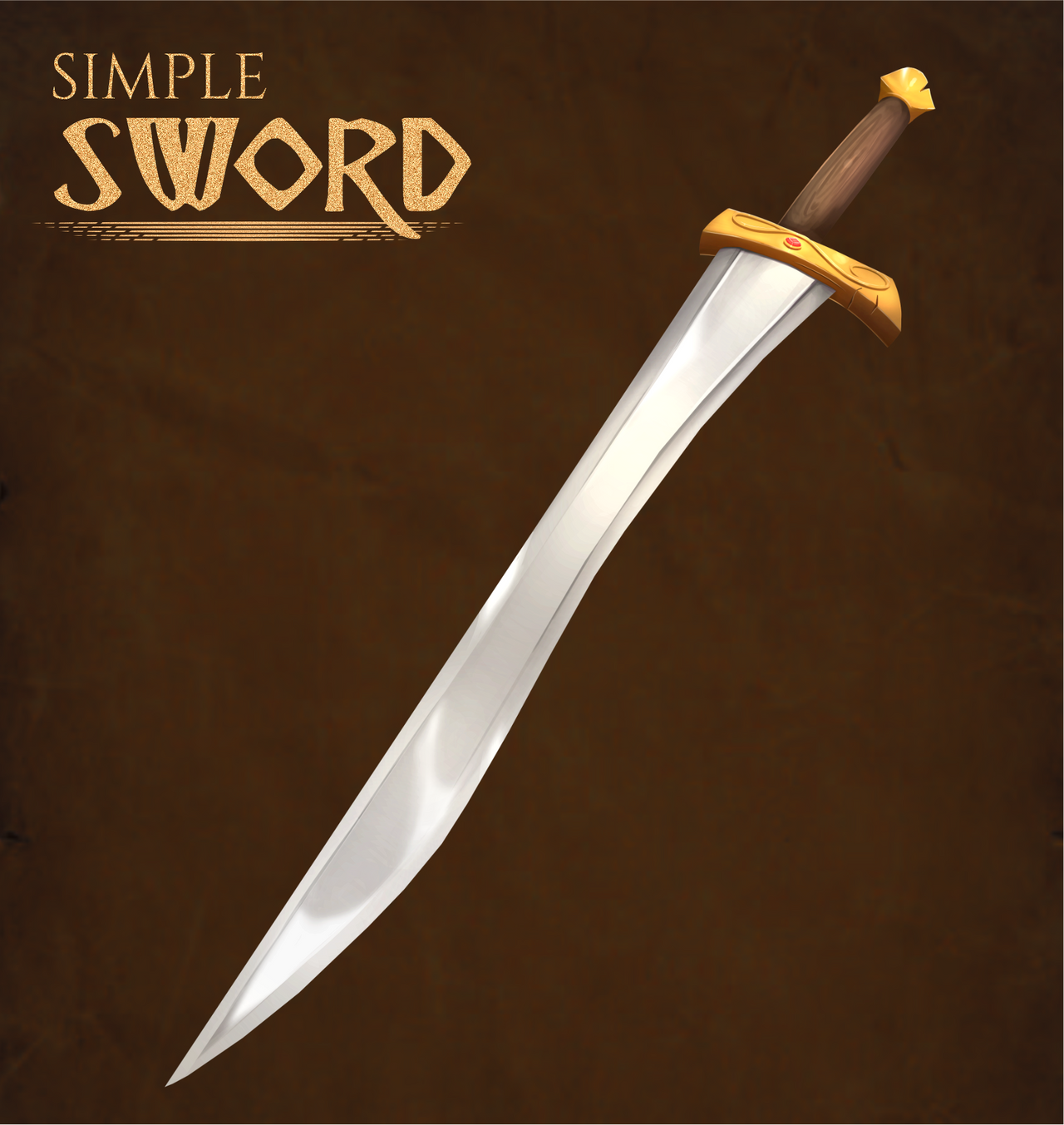 Simple Sword Up Simple sword by FernanConstant on DeviantArt