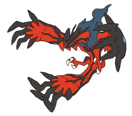 Yveltal (Flat Coloured)