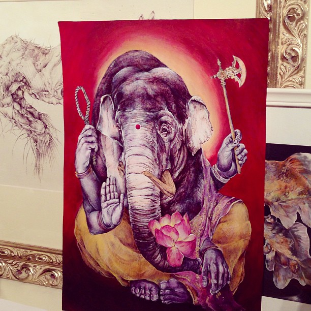 Ganesha_almost finished