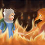 finn and  the  flame  princess