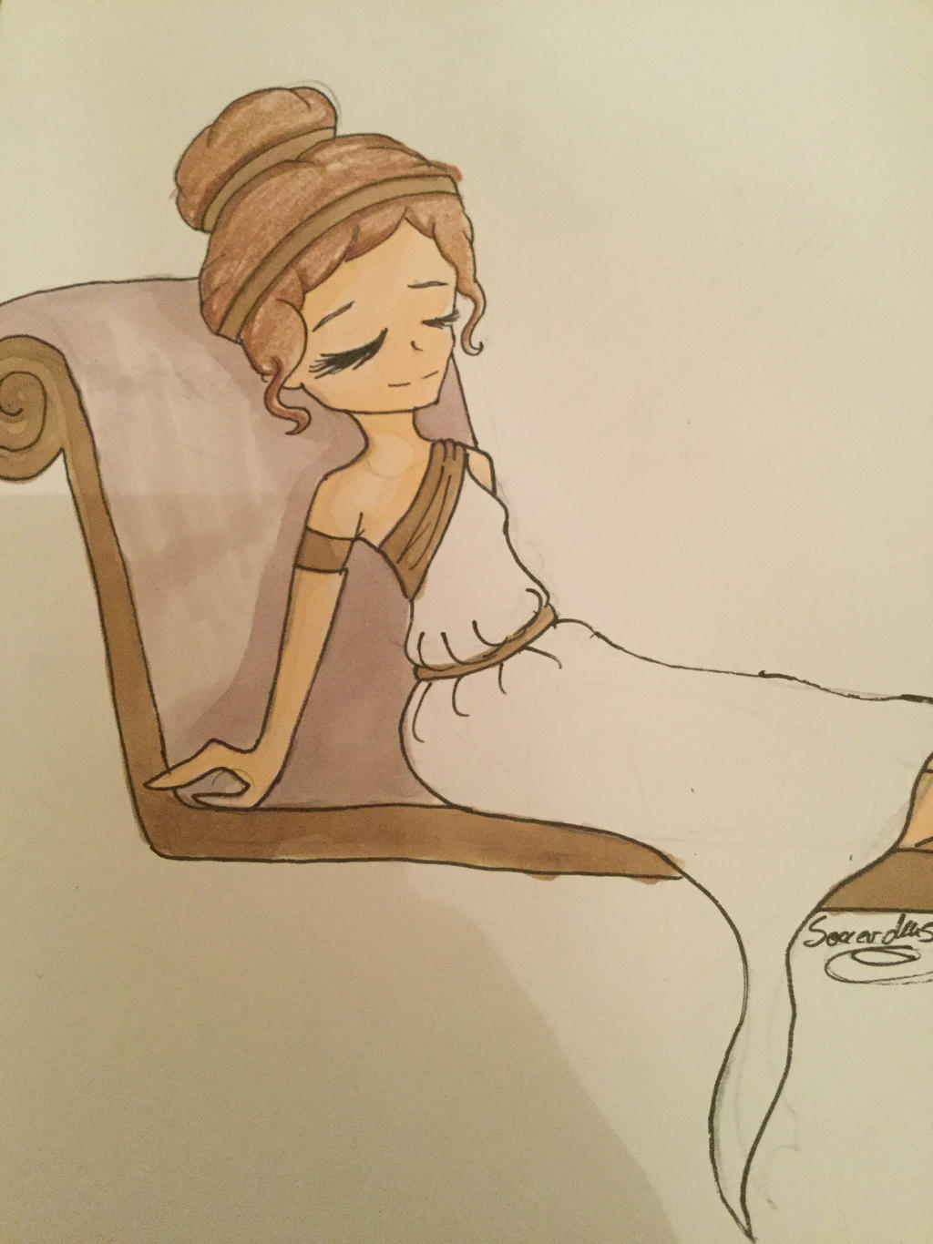 Roman princess by Dashxiet on DeviantArt