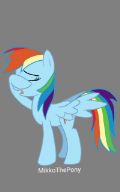 Pony- Rainbow Dash Vector