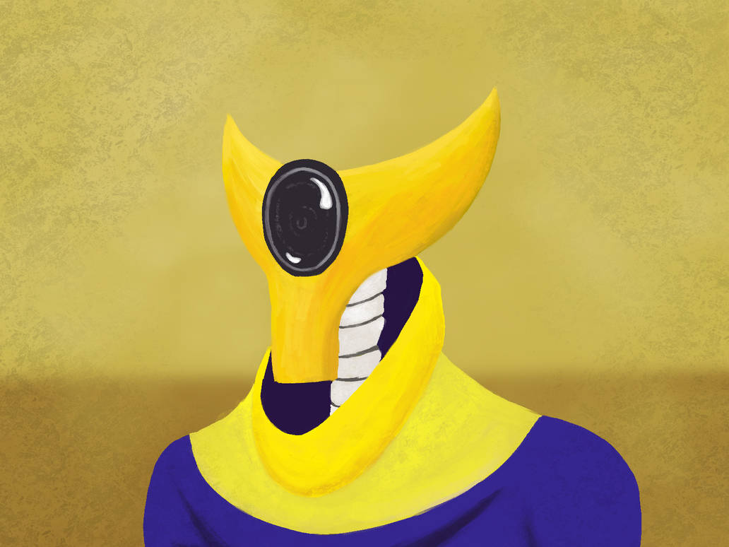 Thin Yellow Bot by QuartzTrooper on DeviantArt