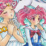 Chibiusa's first kiss