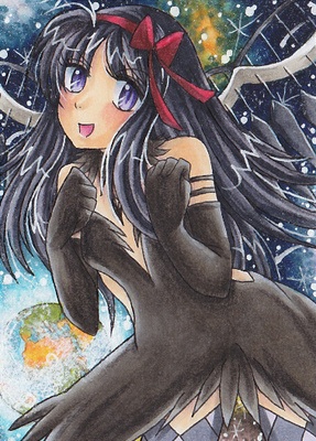 Demon Homura ACEO/ATC