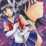 #522  Sailor Saturn ATC ACEO