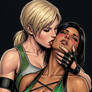 Cassie Cage on Jade