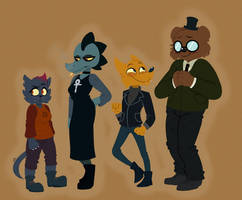 Bang bang, it's dah gay gang (NITW)