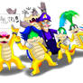 Waluigi and Koopalings