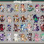Open Adopts big set