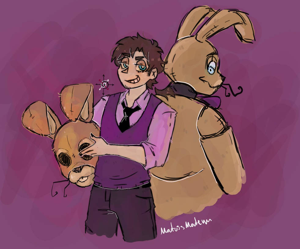 William Afton Rabbit william afton by MortussMortem on DeviantArt