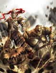 Ornstein and Smough by Tukilit