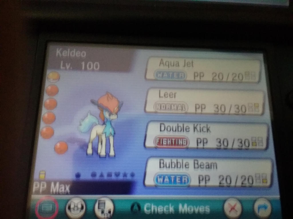 Pokemon 20th Anniversary Mythical Pokemon Keldeo