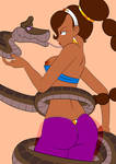 Rouge x Kaa by PixelboyMagazine