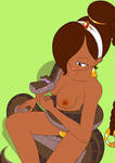 Rouge x Kaa - Private Pet by PixelboyMagazine