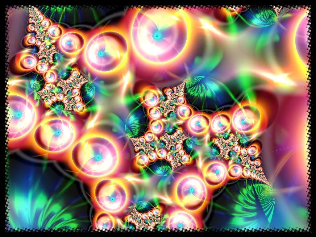 Shine in fractals