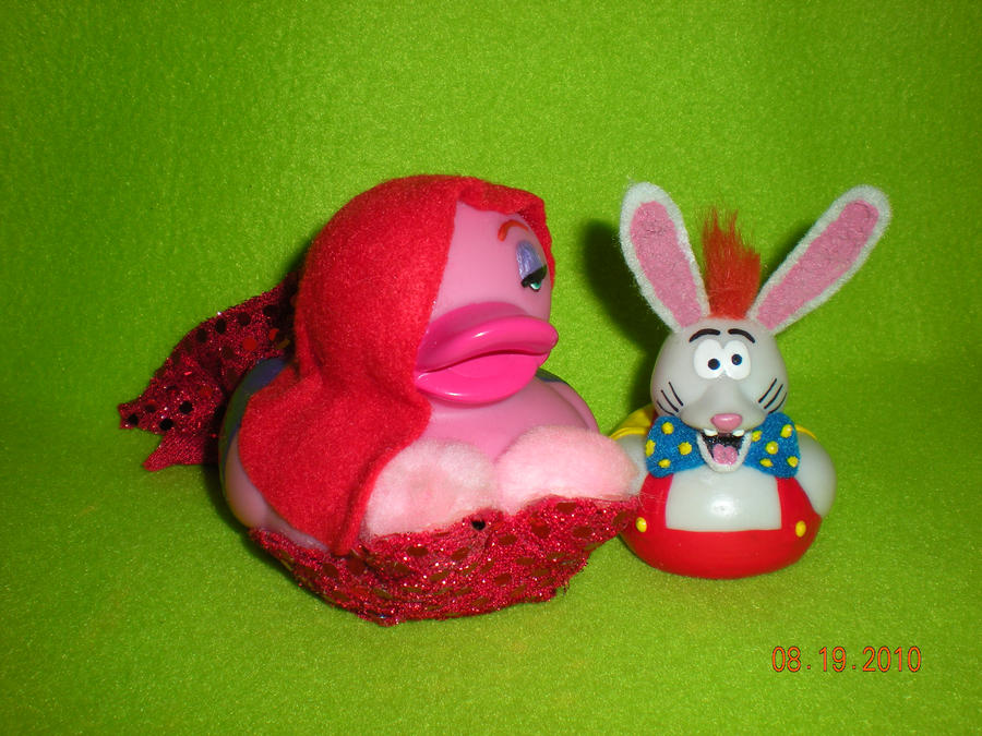 Roger Rabbit Ducks Roger and Jessica Rabbit Ducks by Oriana-X-Myst on DeviantArt