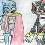 Sonic X Princess Bubblegum and Shadow X Marceline