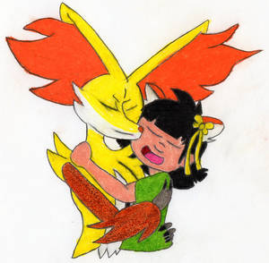 REQUEST: Andyfox Hugs Delphox