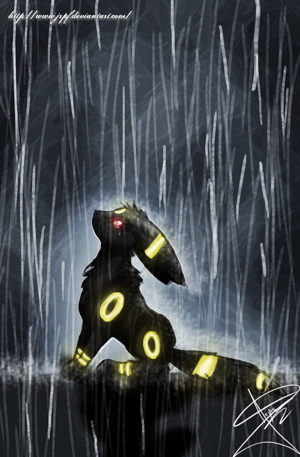 PKMN Art - Listen to the Rain