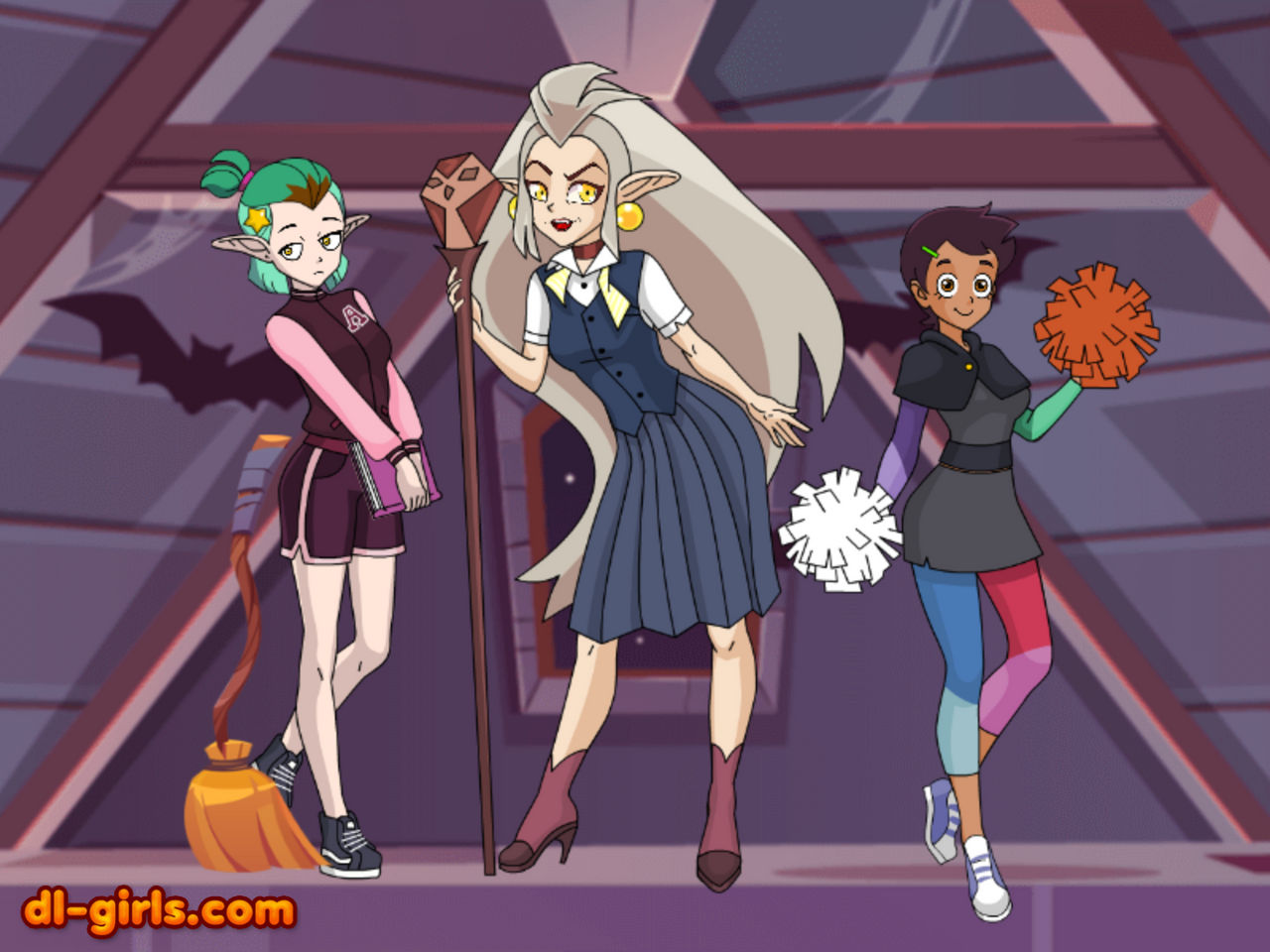 Hexside The Owl House - Hexside School Spirit by ReallyRosa on DeviantArt