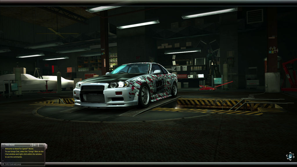 Nissan Skyline GT-R V-spec (R34) by Gamesfetch on DeviantArt