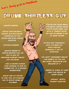 Metal 101- Drunk Shirtless Guy