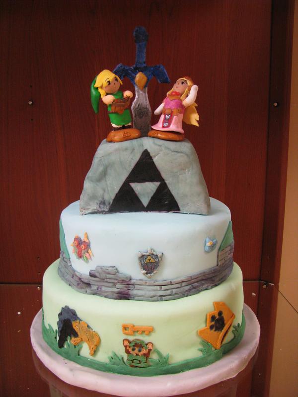 Legend of Zelda Wedding Cake