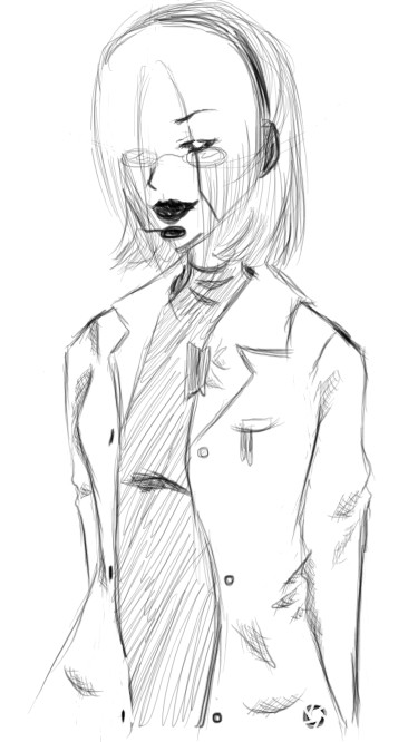 labcoat sketch