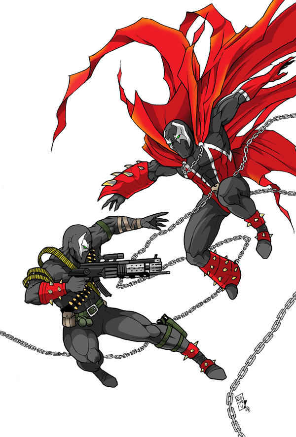 spawn vs spawn by gonru on DeviantArt