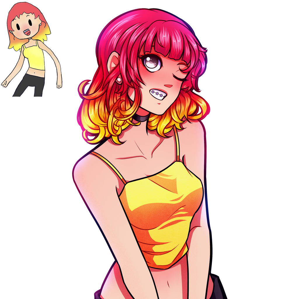 Artsy_pompom (Maddie) by FlyingPings