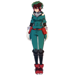 Izuku Midoriya as a girl