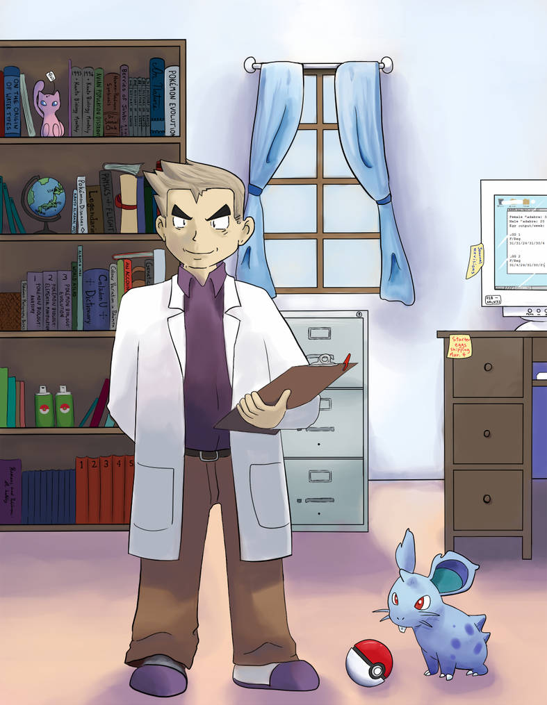 Professor Oak's Lab by Parasols on DeviantArt
