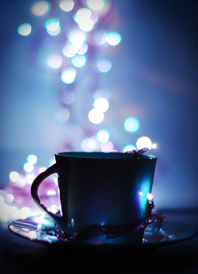 cup of bokeh