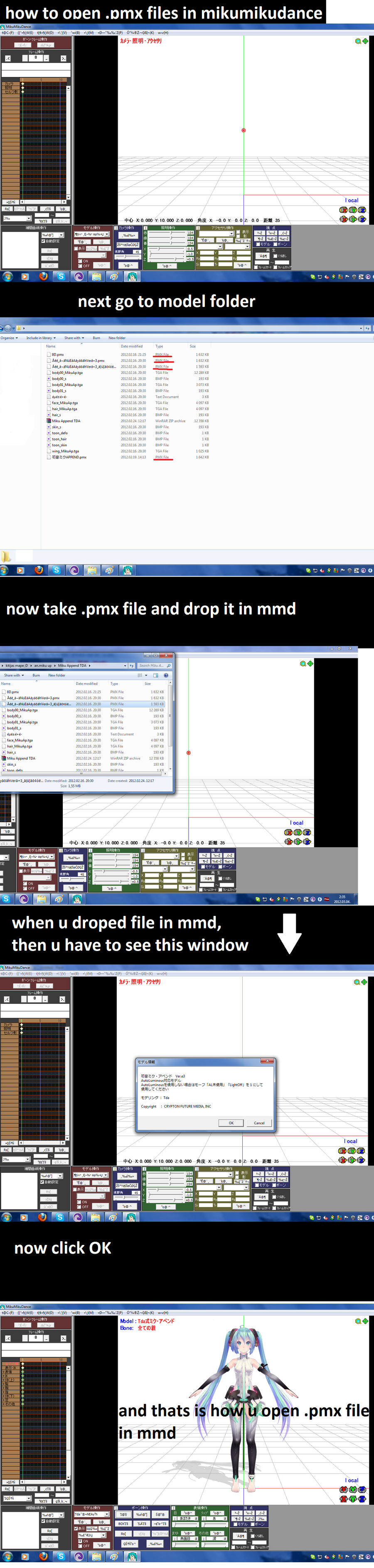 mmd- how to open .pmx files by lemonyPV on DeviantArt
