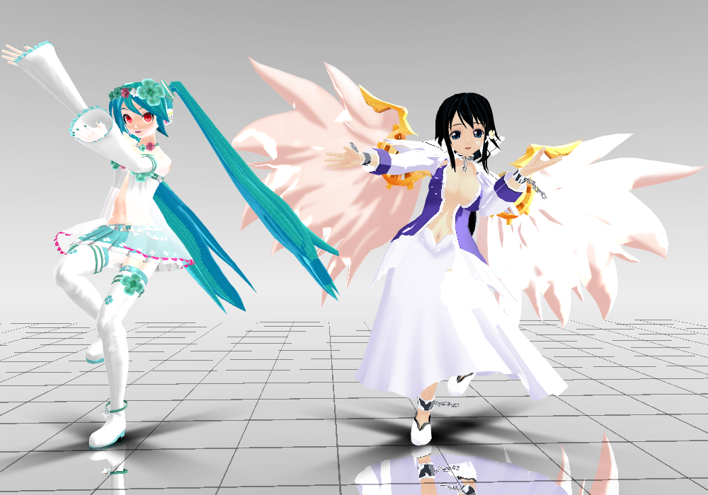 [MMD] spiritual and hiyori