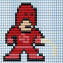 Dare Devil Perler Bead Design