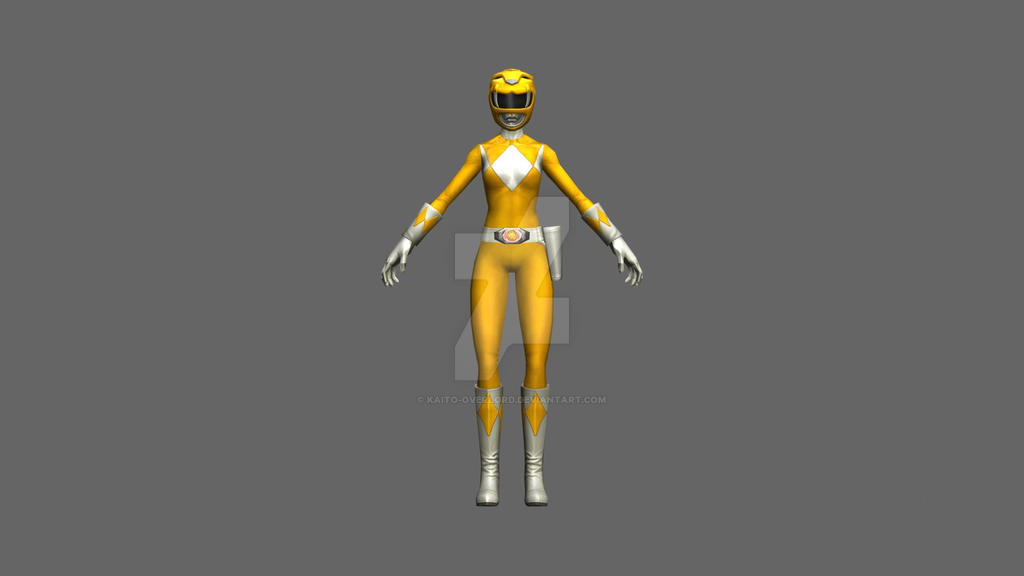 MMPR - Yellow by Kaito-Overlord on DeviantArt