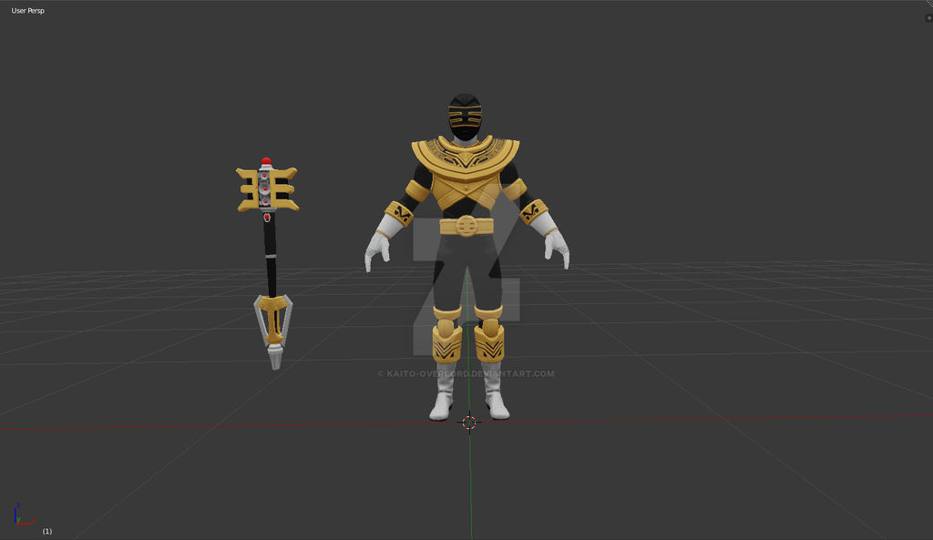 Gold Ranger by Kaito-Overlord on DeviantArt