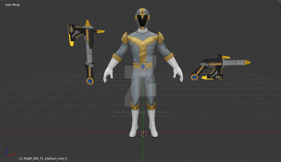 Female Titanium Ranger Titanium Ranger by Kaito-Overlord on DeviantArt