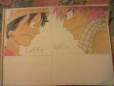 Natsu and Luffy 0